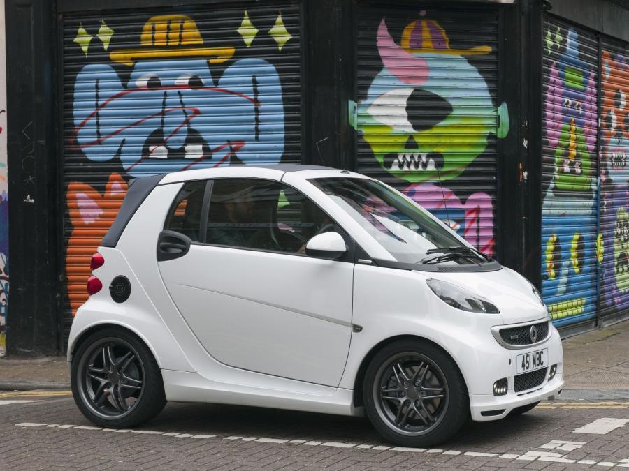 Smart ForTwo Cabrio by Brabus 2012 года  (UK) (фото 3 из 10)